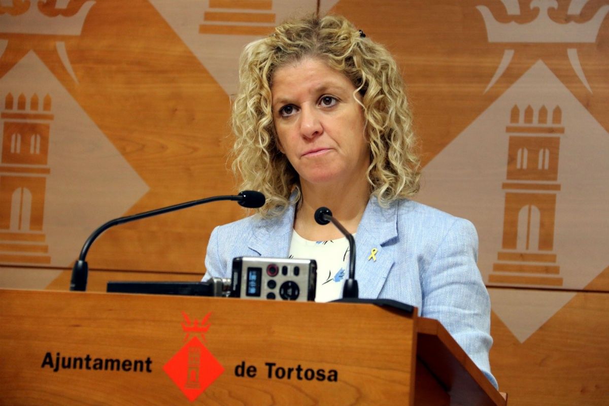 Meritxell Roigé, l'alcaldessa de Tortosa i presidenta del CAT.