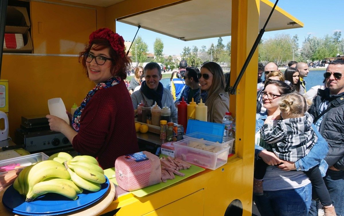 Imatge d'arxiu del Festival Food Trucks d'Amposta.