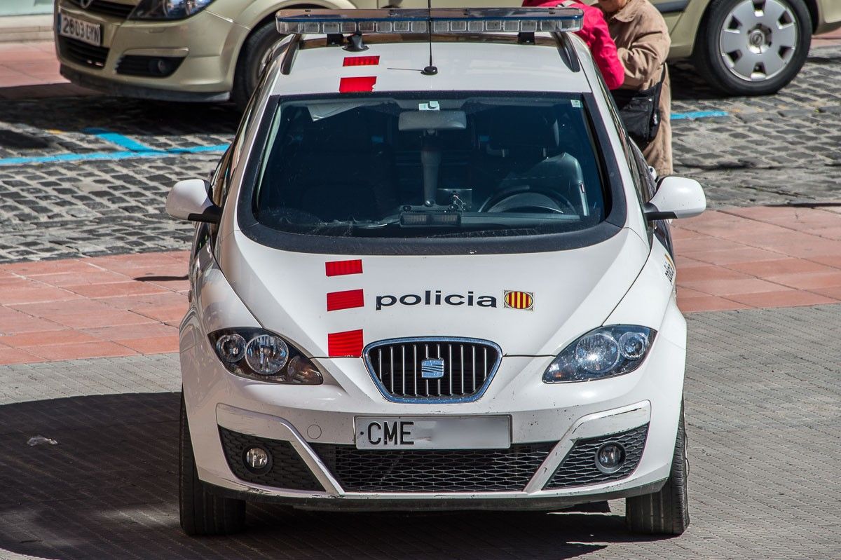 Els mossos han detingut el conductor, amb domicili a Bèlgica.