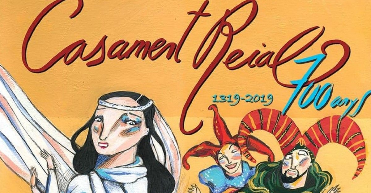 Cartell de la Farsa de Gandesa 2019 del roquetenc Ignasi Blanch