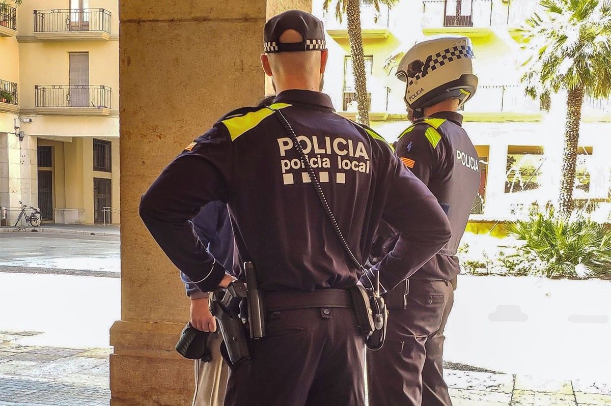 Agents de la Policia Local de Tortosa.