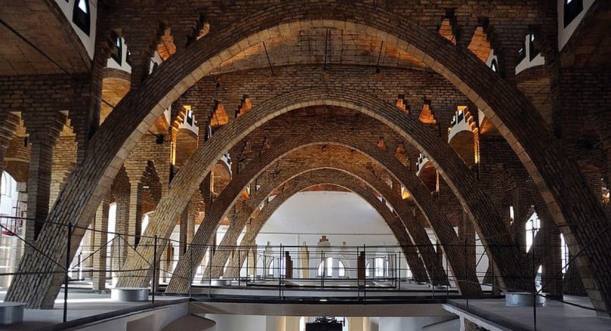 Celler Cooperatiu de Gandesa, obra de l'arquitecte Cèsar Martinell