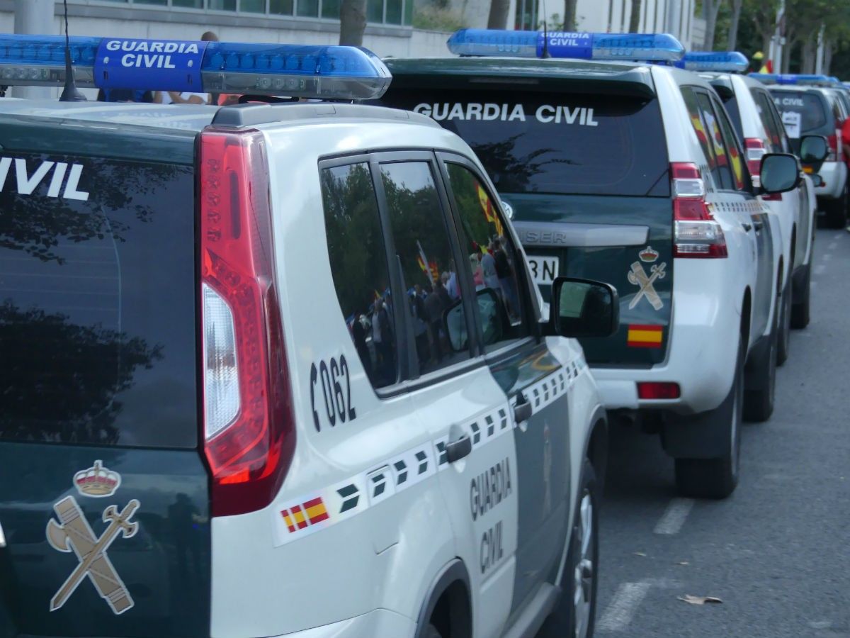 Vehicles de la Guàrdia Civil a la comandància de Tarragona, en una imatge d'arxiu 