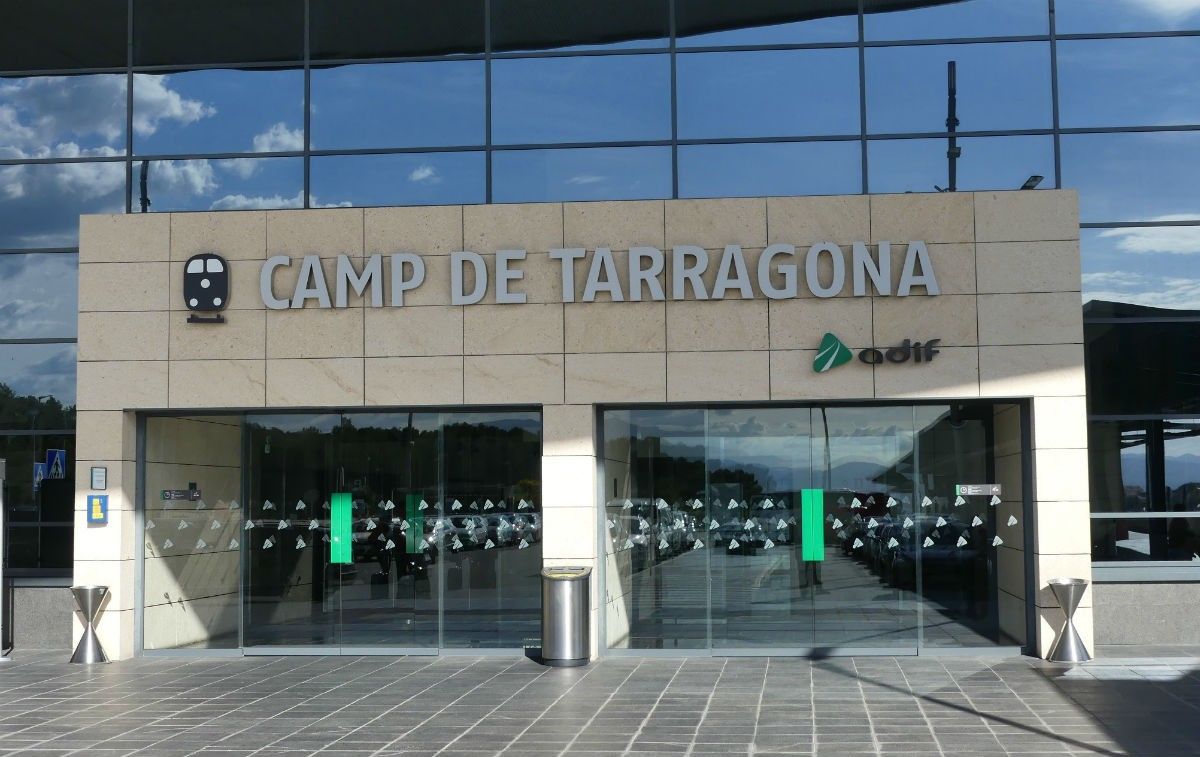 L'estació de l'AVE del Camp de Tarragona .