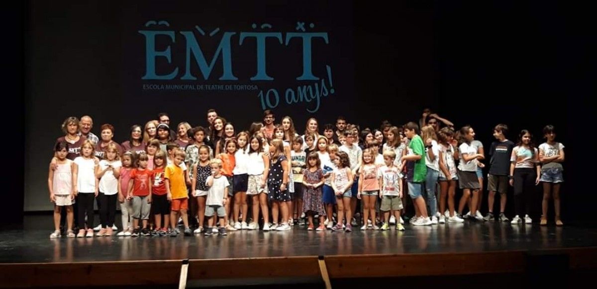 L'escola municipal de Teatre de Tortosa arriba al seu desé aniversari 