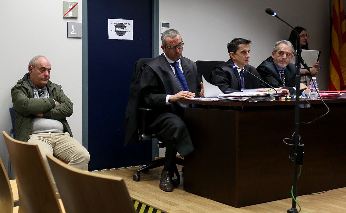 Manuel Vicente Pérez Cases durant el judici a Tortosa