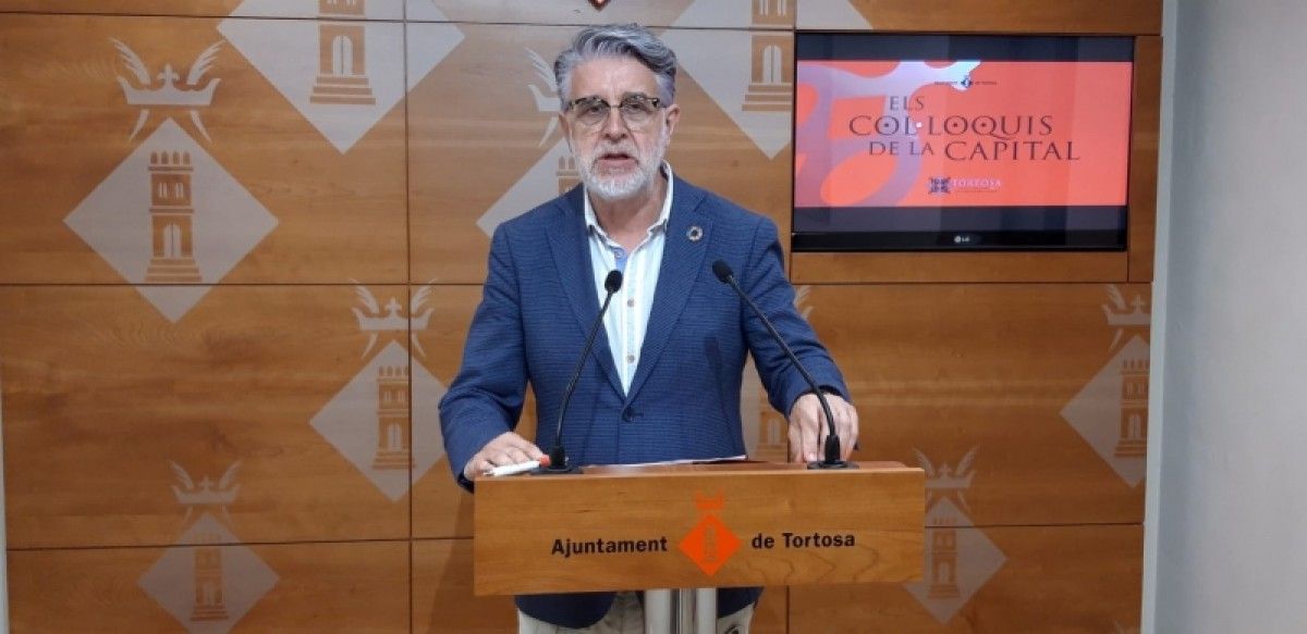 Enric Roig, regidor de cultura de l'Ajuntament de Tortosa 