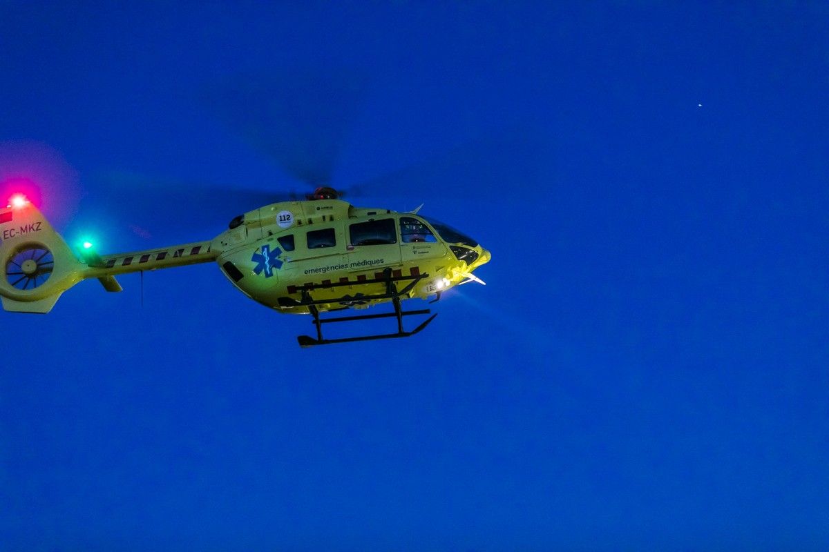 L'helicòpter té la base a l'Hospital Parc Taulí de Sabadell