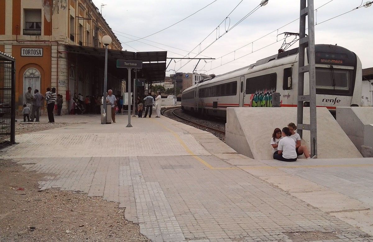 Imatge d'arxiu de l'estació de Tortosa