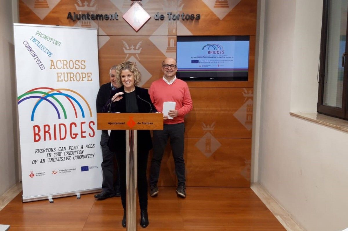Presentació del programa europeu BRIDGES a l'Ajuntament de Tortosa