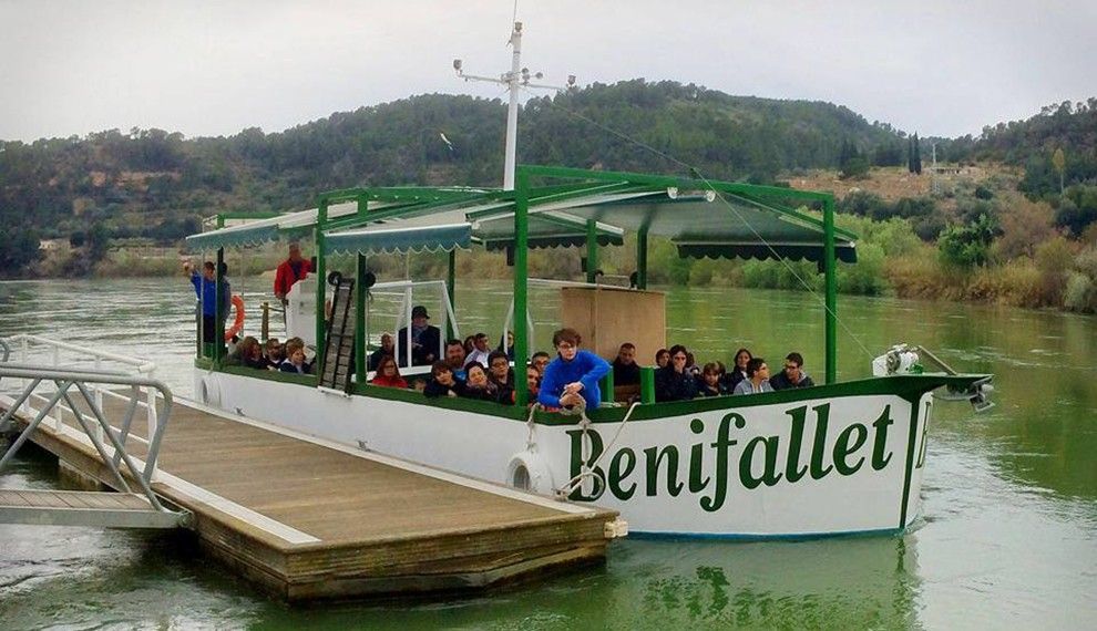 El llagut de Benifallet ha viatjat ple durant les vacances de Setmana Santa