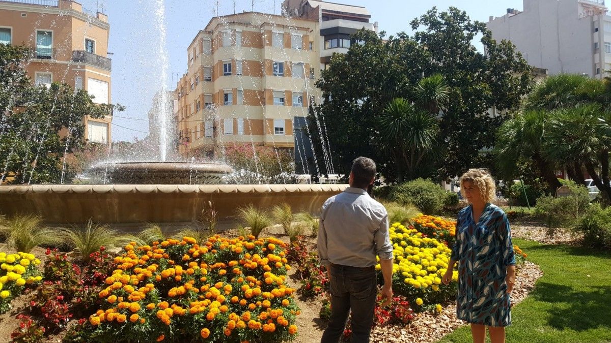 L'antiga font de la plaça de l'Ajuntament de Tortosa ja funciona al Parc Municipal  de Tortosa 