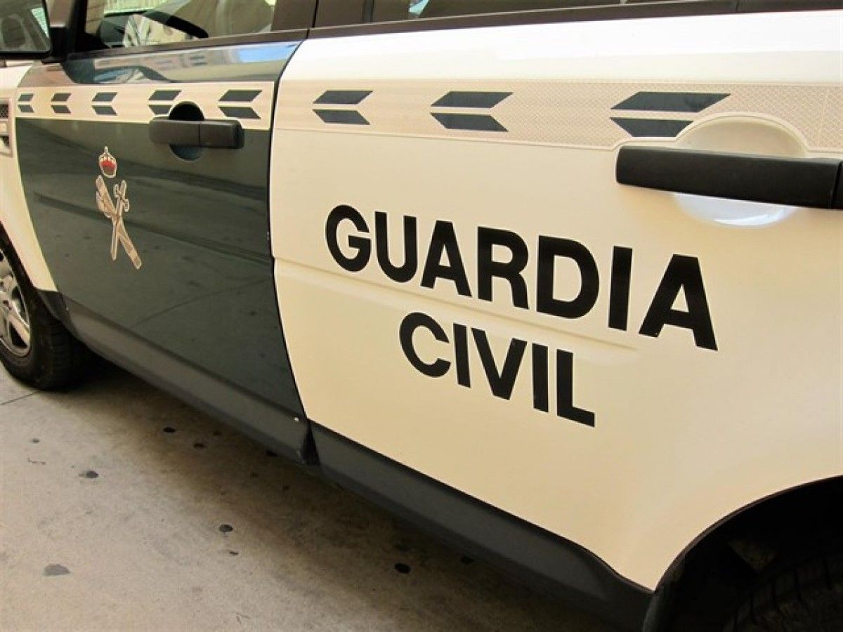 Imatge d'arxiu d'un vehicle de la Guàrdia Civil.