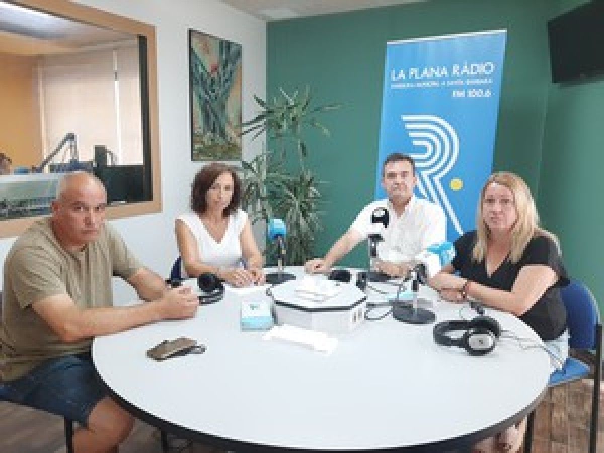El grup municipal Junts per Santa Bàrbara a l'emissora Local, La Plana Ràdio 