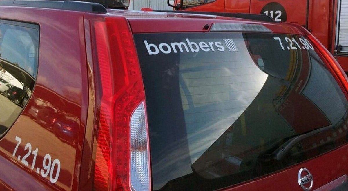 Imatge d'arxiu d'un vehicle de Bombers.