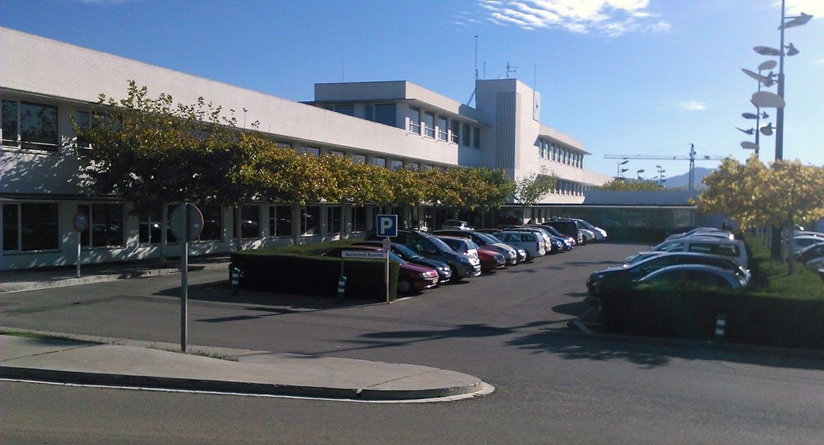 Imatge exterior de l'hospital comarcal de Móra d'Ebre.