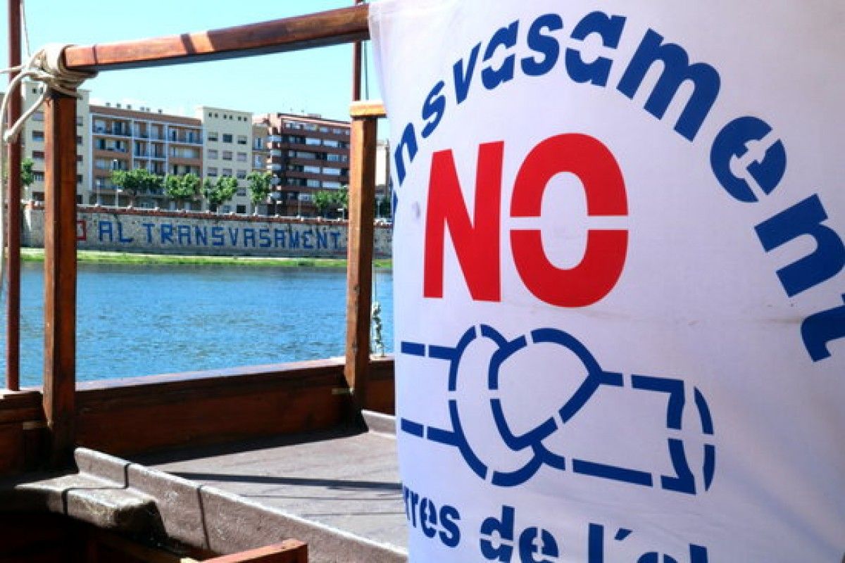 La PDE exigeix al Govern i a les institucions ebrenques que actuïn davant nous minitransvasaments, com el de Santander