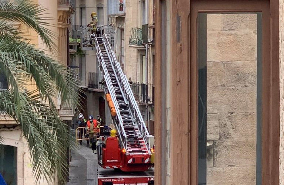  Nou enfonsament en un edifici a Tortosa, ara al nucli antic al carrer Montcada