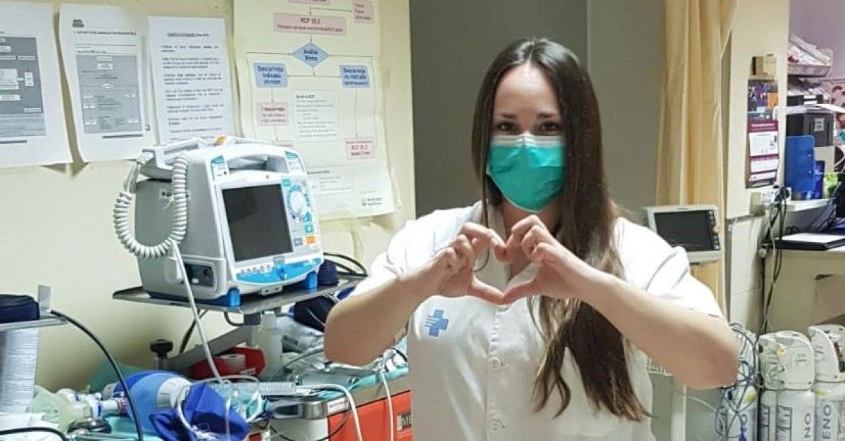 Eulàlia Chanovas estudiant d'infermeria de la URV