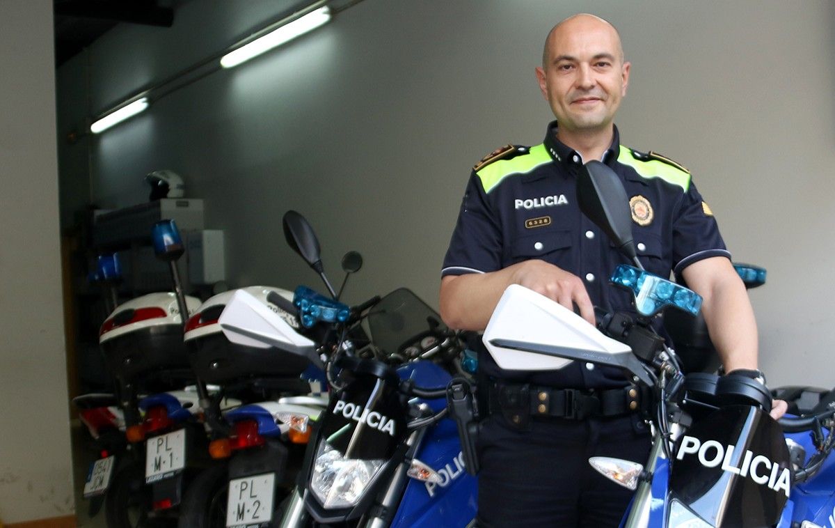 Inspector en cap de la policia local d'Amposta, Josep Massana.