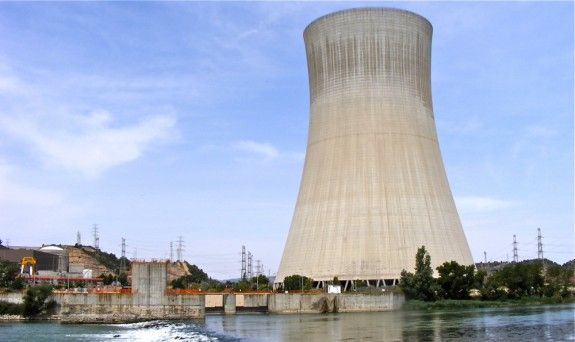 La central nuclear d'Ascó