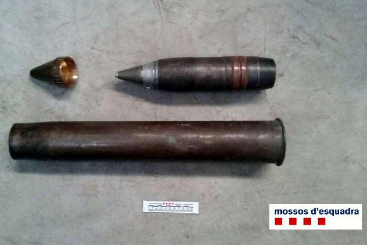 Explosius desactivats pels TEDAX dels Mossos d'Esquadra