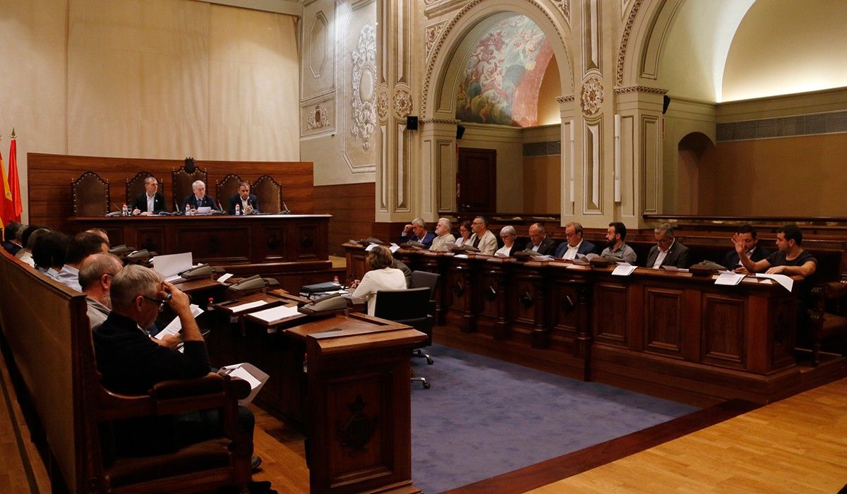 Imatge del Ple de la Diputació de Tarragona