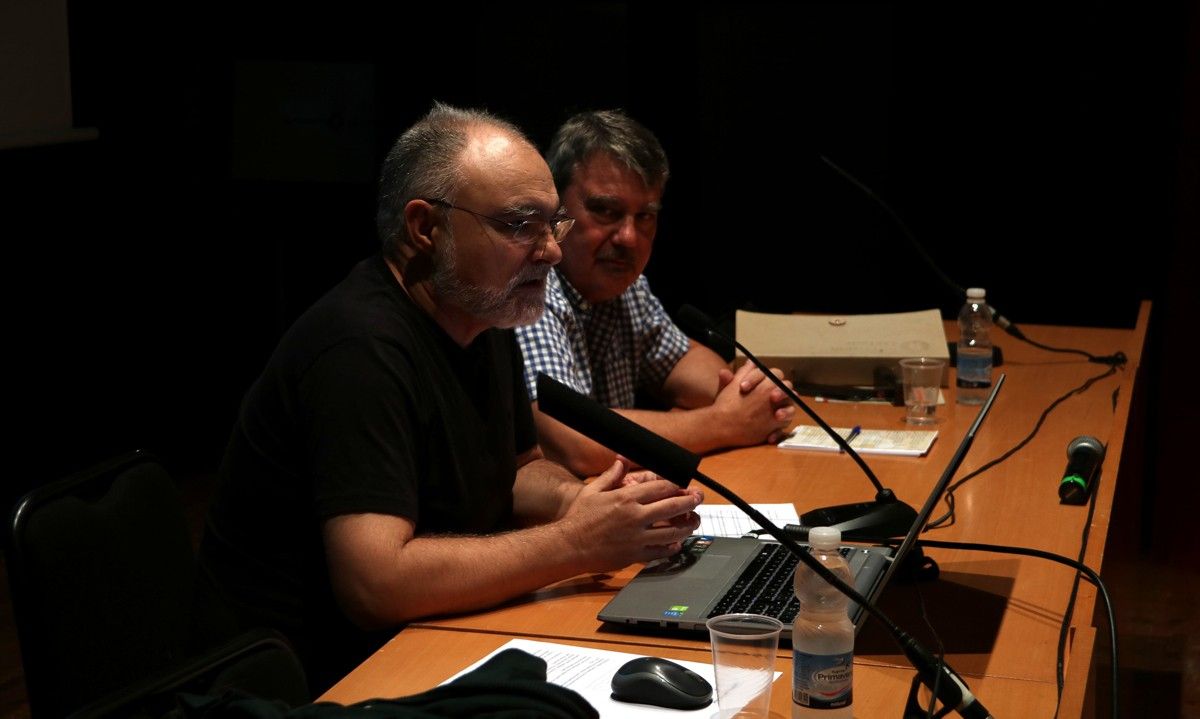 Miquel Santacreu, Catedràtic d'Història Contemporània d'Alacant en el Congrés Internacional de la Batalla de l'Ebre