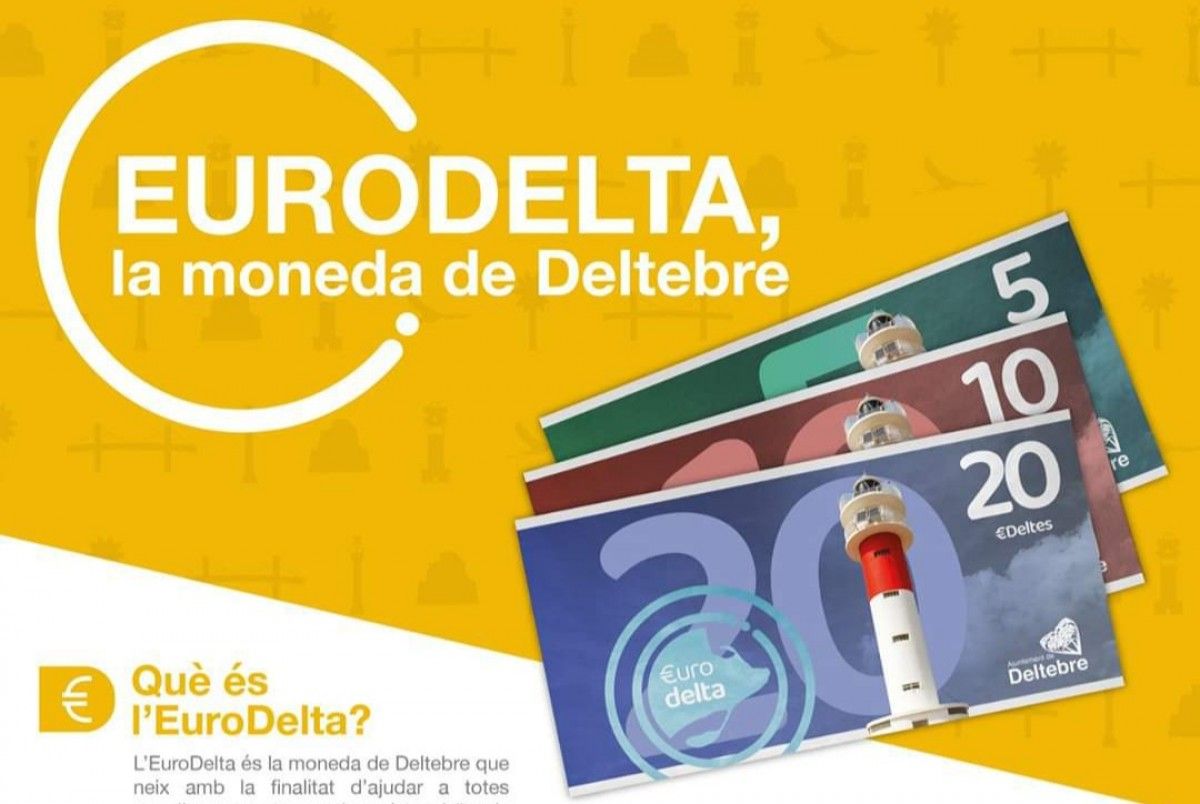 L'Eurodelta, la moneda social de l'Ajuntament de Deltebre