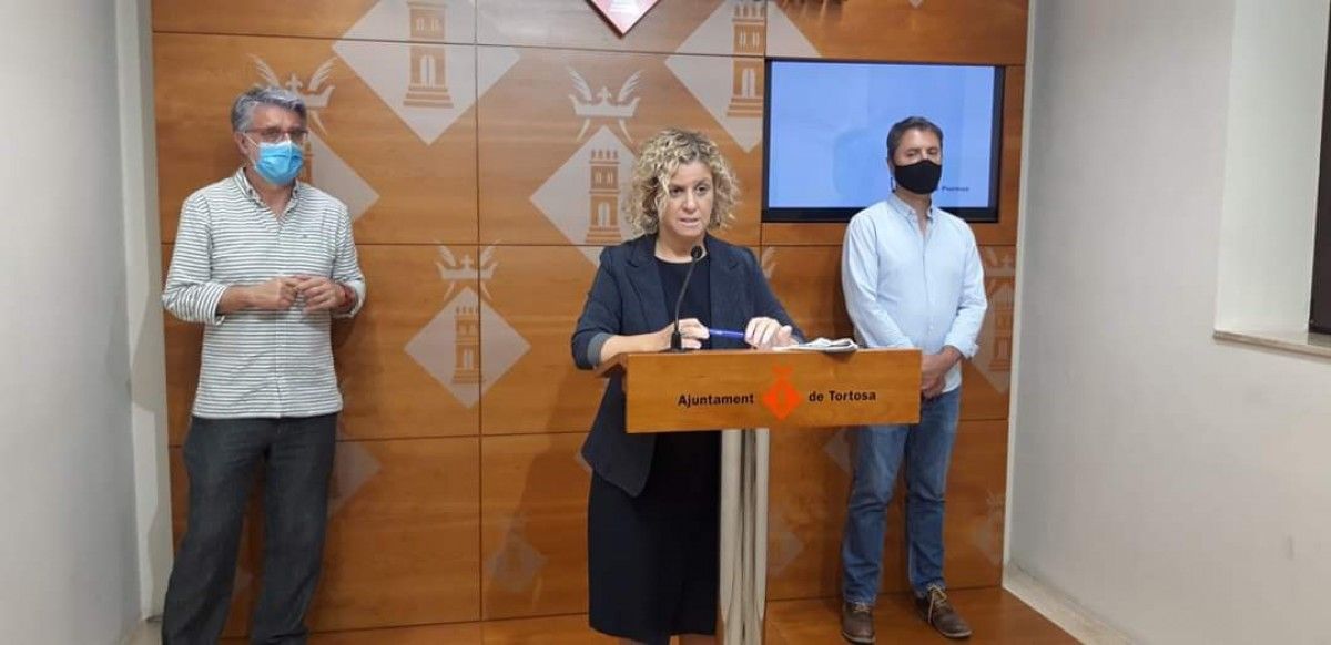 L'alcaldessa de Tortosa, Meritxell Roigé , ha comunicat este matí en roda de premsa la suspensió de les festes majors de la Cinta com a mesura de prevenció per la #Covid19.