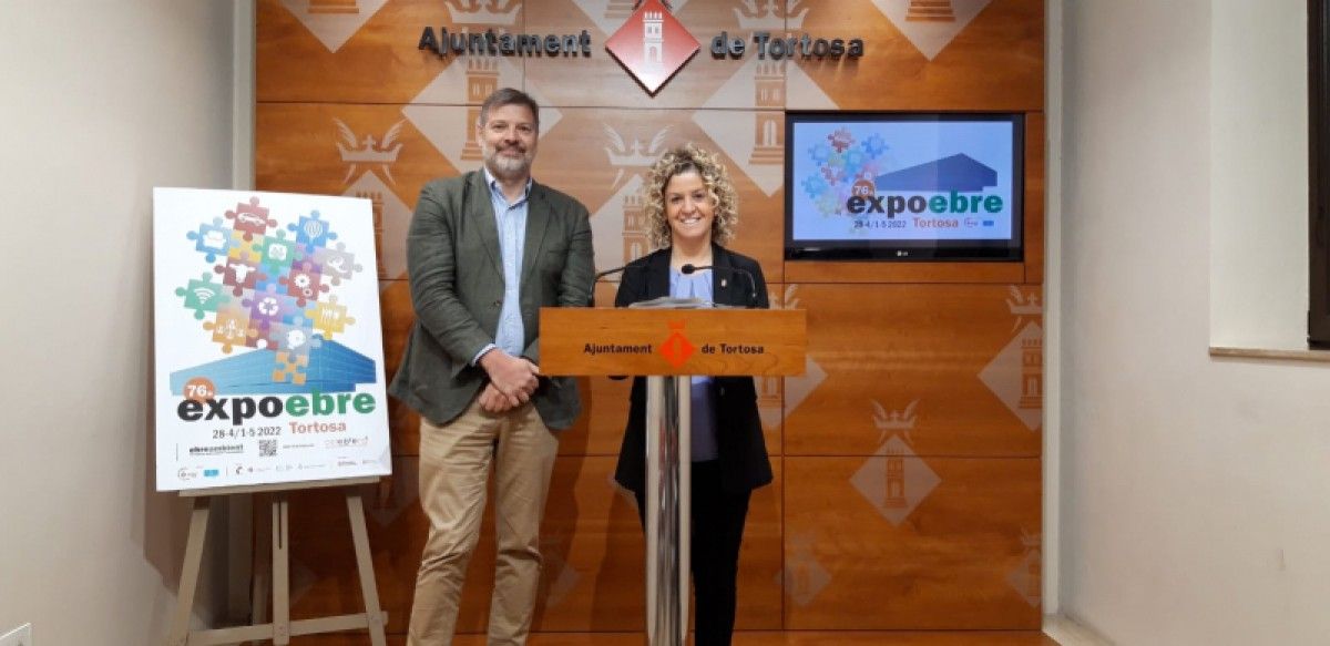 Presentació del programa d'ExpoEbre 2022 este matí a l'Ajuntament de Tortosa