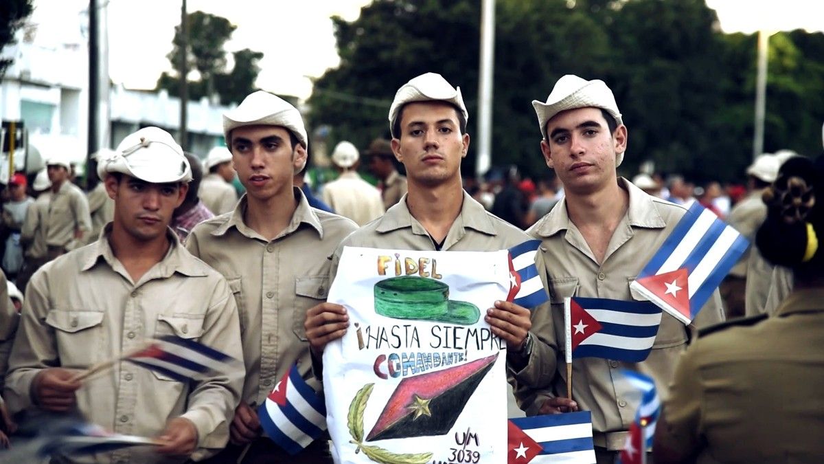 Fotograma del documental 'Nueve días sin Fidel'