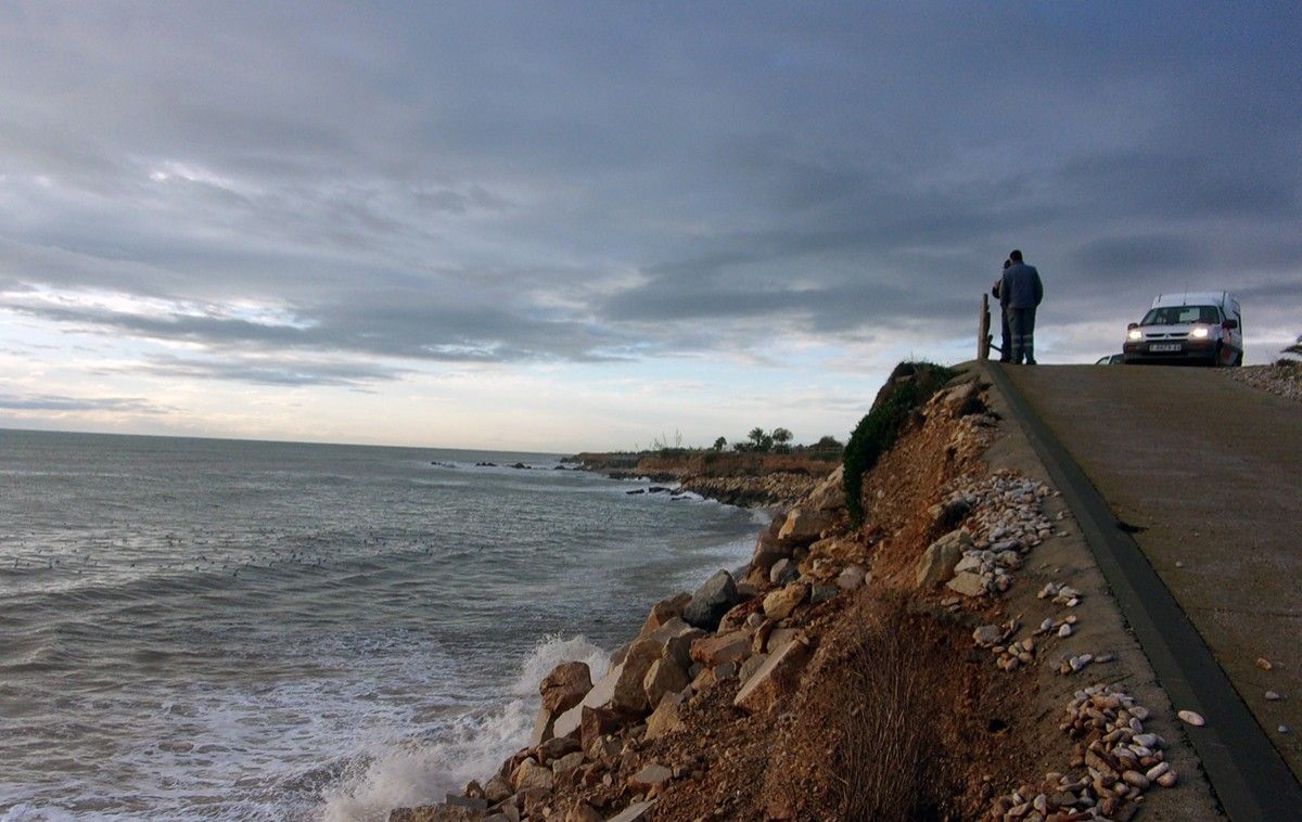 El  temporal del passat mes d'octubre va tenir greus efectes sobre el litoral canareu.