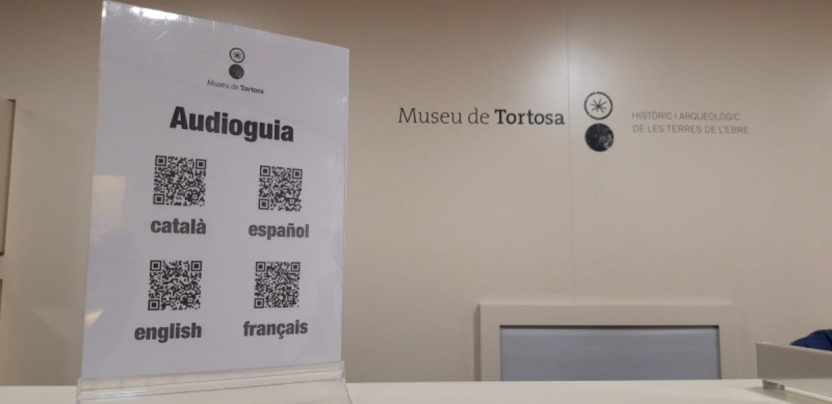 Nou servei d'audioguia per a mòbils al Museu de Tortosa