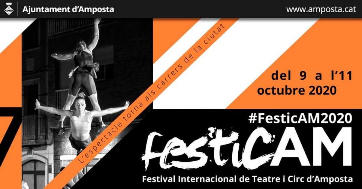 El FesticAm d'Amposta arriba a la setena edició amb 13 actuacions de circ, teatre i cultura segura 