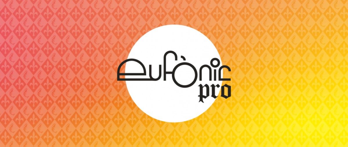 Cartell de l'Eufònic-Pro que se celebrarà a Tortosa el 25 i 26 d'agost 
