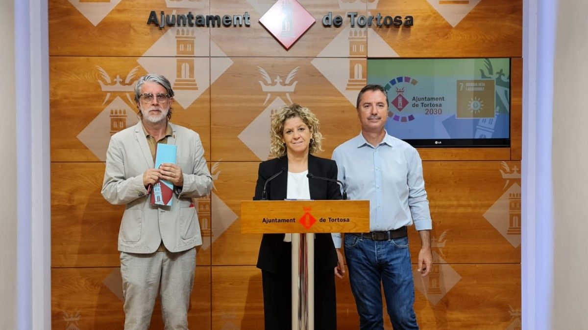 El govern municipal ha presentat les noves mesures d'estalvi energètic que s'aplicaran a Tortosa 
