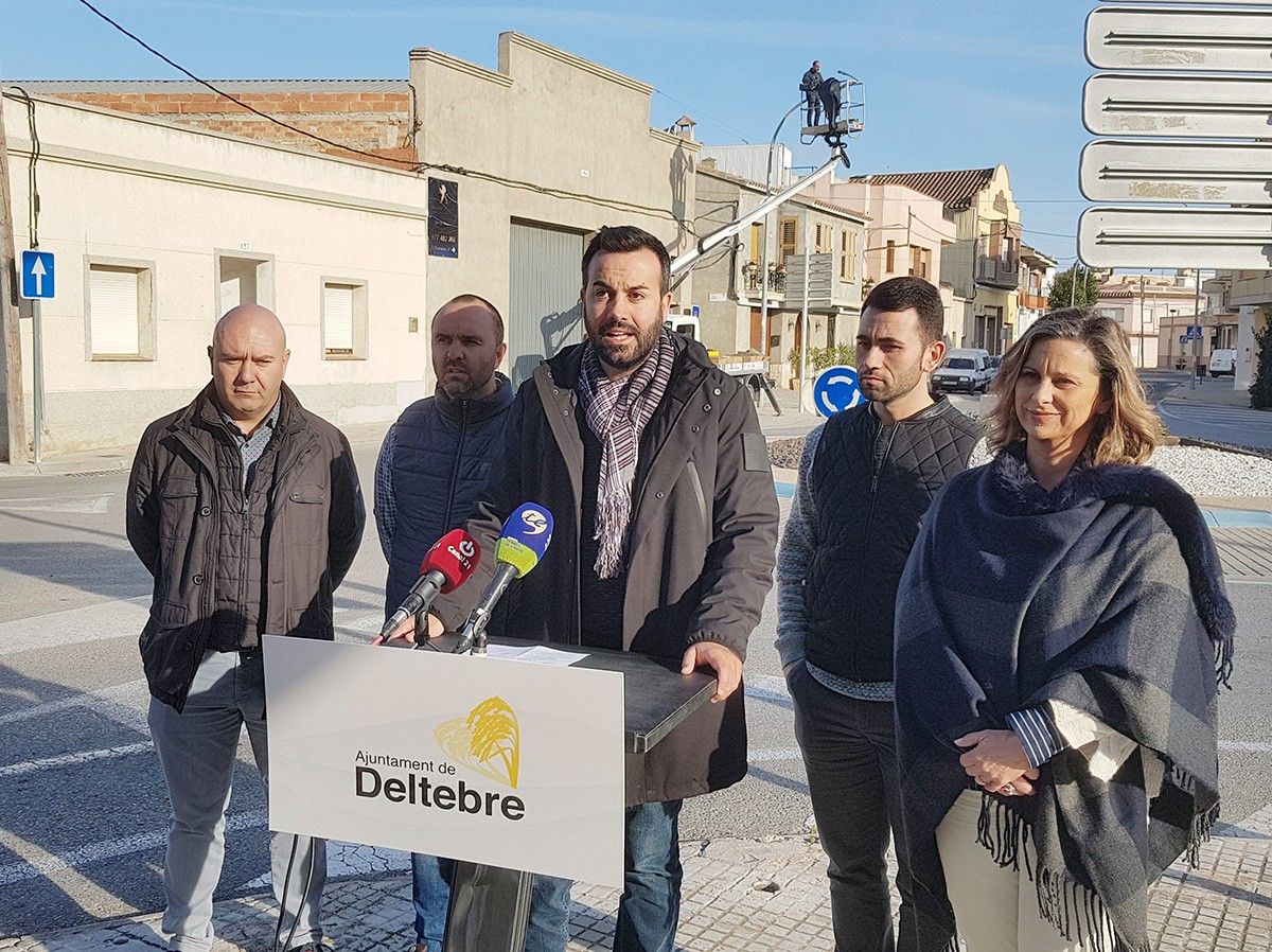Les millores les ha presentat avui l'alcalde de Deltebre, Lluís Soler.