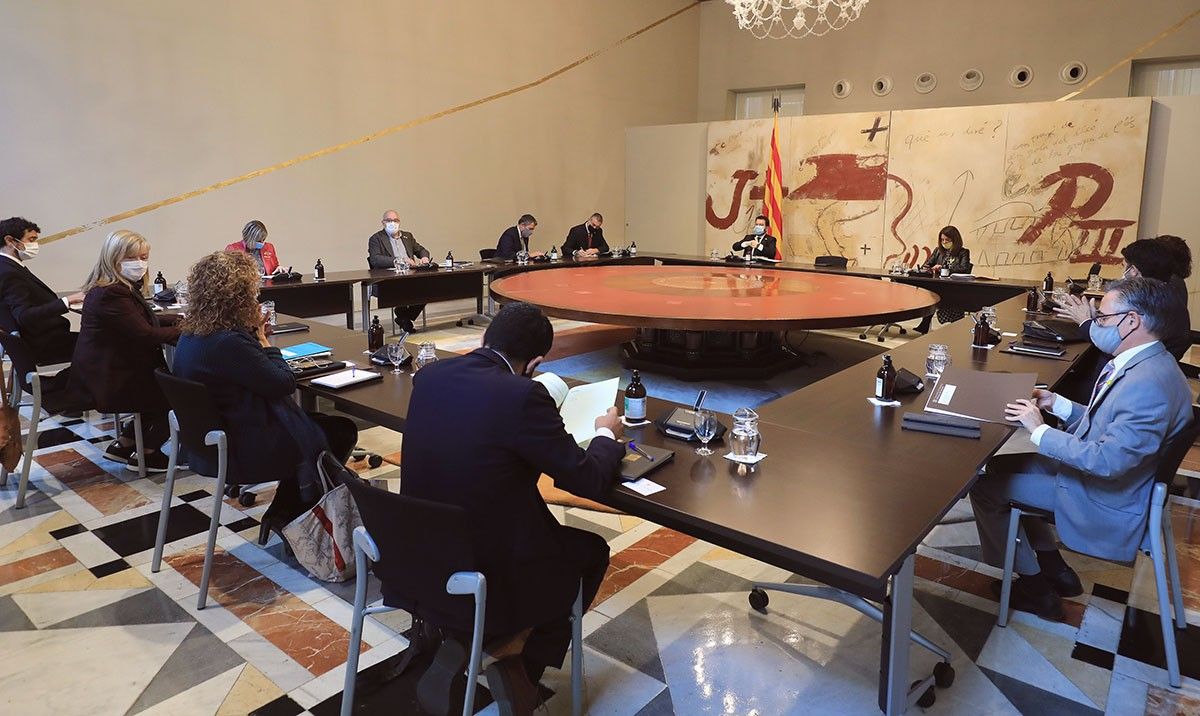 Reunió del Consell Executiu dimarts 20 d'octubre.