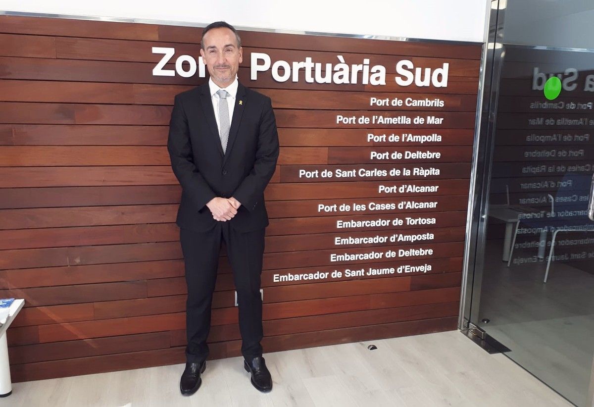 El calero Joan Pere Gómez és el gerent de Ports de la Generalitat.