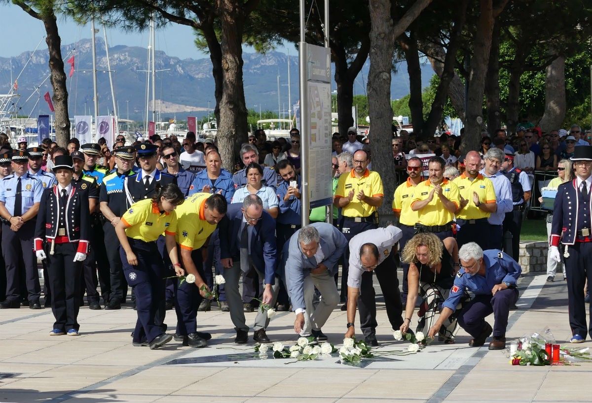 Acte d'homenatge a les víctimes dels atemptats de Barcelona i Cambrils 