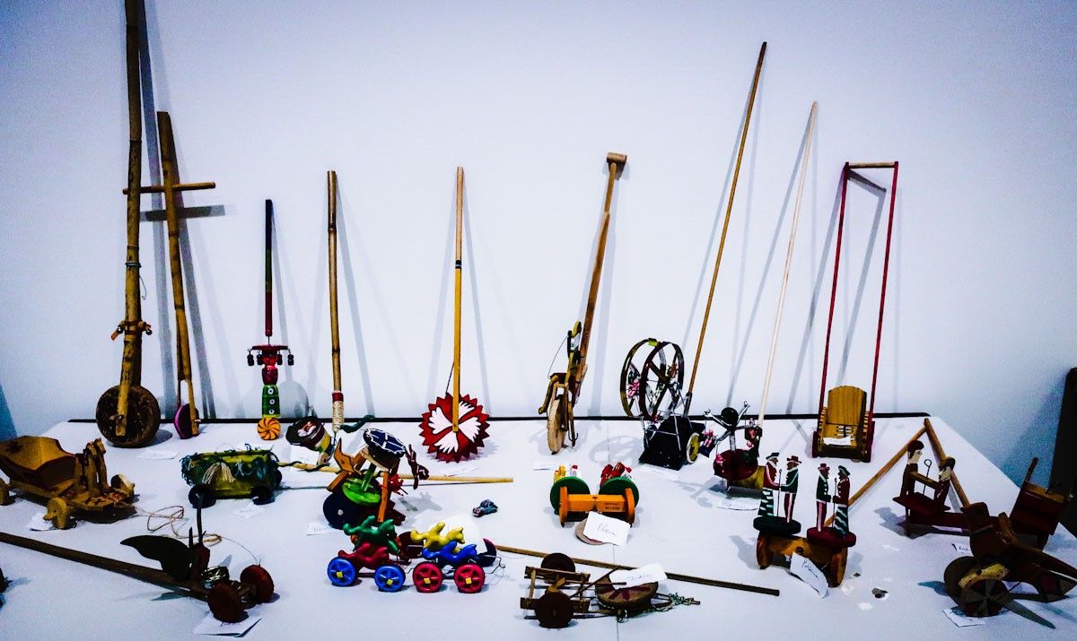 Exposició de joguines tradicionals al Museu de les Terres de l'Ebre