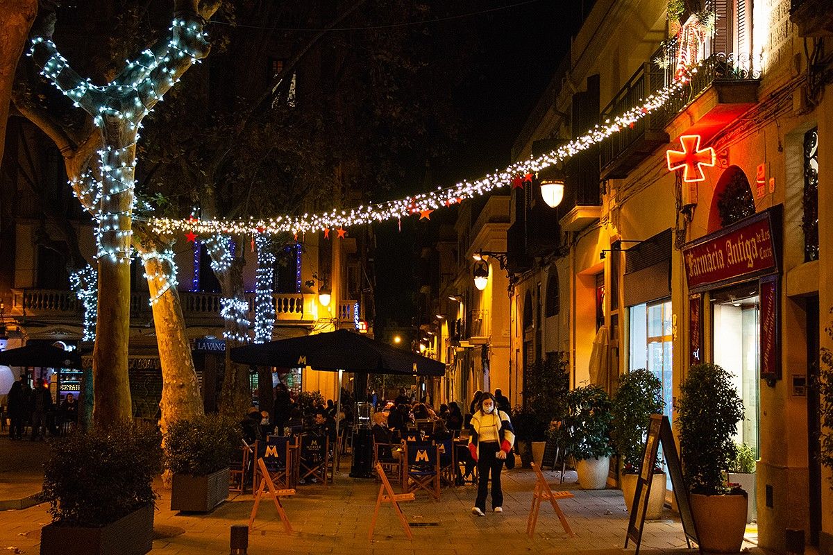 Il·luminació nadalenca a Barcelona