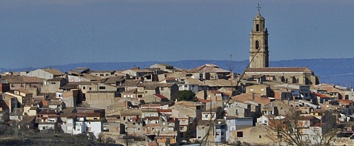 Vista general de Vilalba dels Arcs.