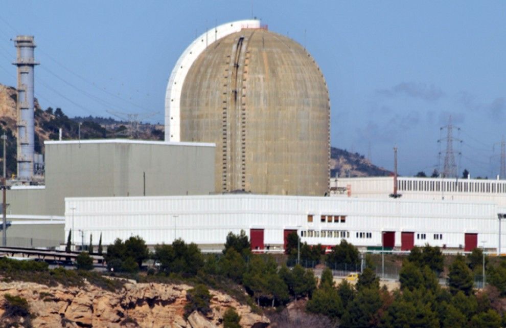Imatge d'arxiu de la central nuclear de Vandellòs.