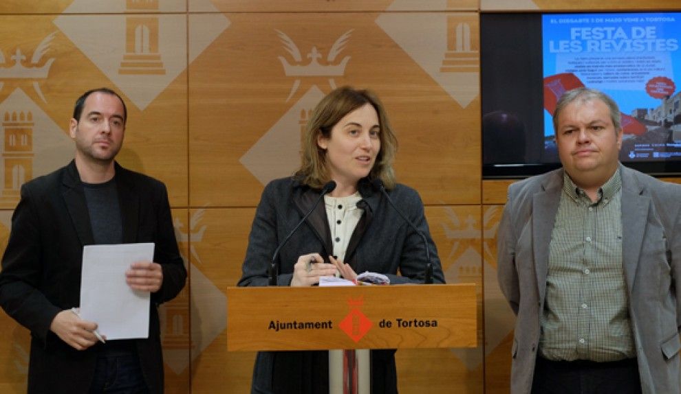 La presentació de la Festa de les Revistes ha tingut lloc avui a l'Ajuntament de Tortosa.