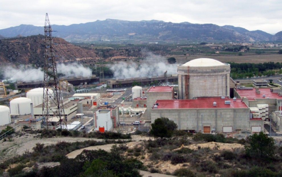 Imatge d'arxiu de la central nuclear d'Ascó.