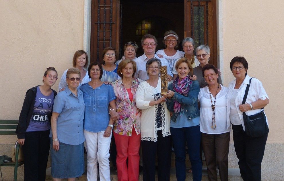 Grup de voluntaris del menjador social 'Mossèn Sol'.
