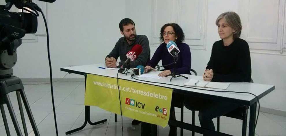 Presentació de Rosabel Recio com a candidata d'ICV a Amposta.