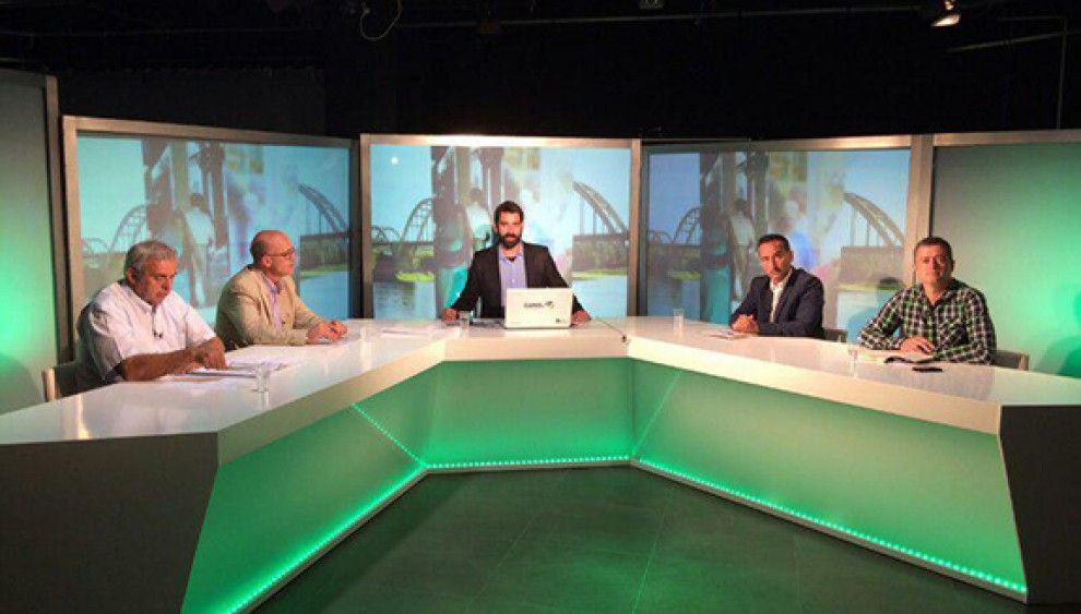 Debat de candidats de l'Ametlla de Mar a Canal TE.